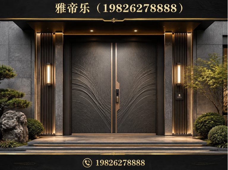 沭阳县智能入户大门展示图