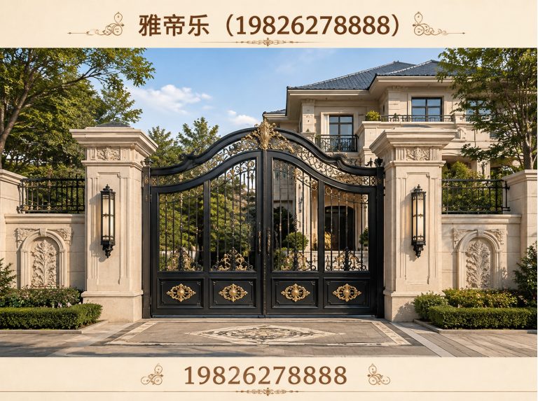 沭阳县别墅大门展示图